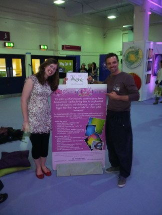 Weird light across my hand